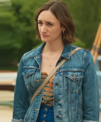 buy now The Marlow Murder Club S02 Cara Horgan Denim Jacket