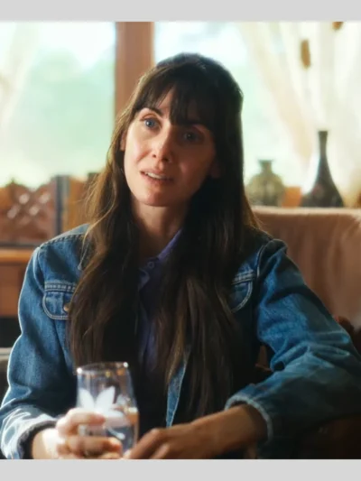buy now Together Alison Brie Blue Denim Jacket