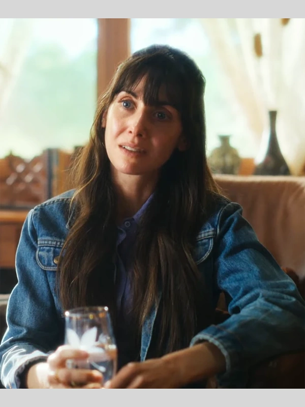buy now Together Alison Brie Blue Denim Jacket