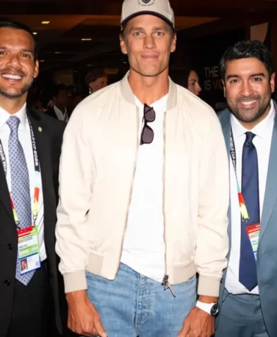 buy now Tom Brady FIFA World Cup 2026 Beige Jacket
