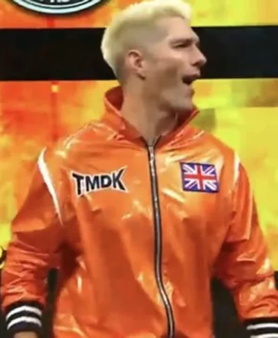 buy now Zack Sabre Jr. AEW UK Flag Jacket