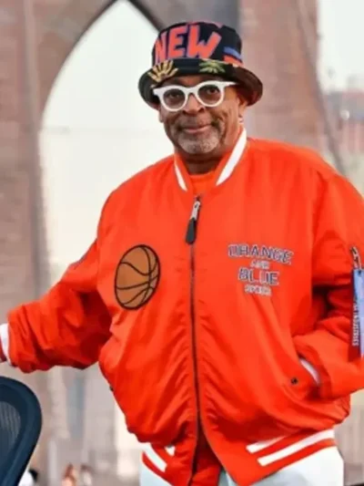 order now Basketball Finals Spike Lee Orange Knicks Jacket 2026