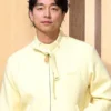 order now Gong Yoo Louis Vuitton SS27 Yellow Leather Jacket