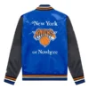 order now Jeremy Lin NBA Finals Game 3 Blue Varsity Jacket