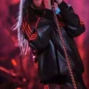 order now Jonathan Davis Black Leather Tracksuit for sale