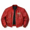 order now Kanye West Red Leather Jacket