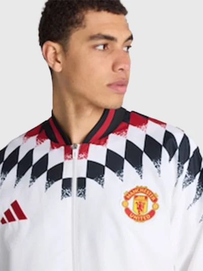 order now Manchester United x adidas Stadium Track Jacket for sale