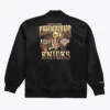 order now NY Knicks Mitchell & Ness 2026 Champions Black Satin Jacket