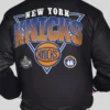 order now New York Knicks Starter Triangle Varsity Jacket
