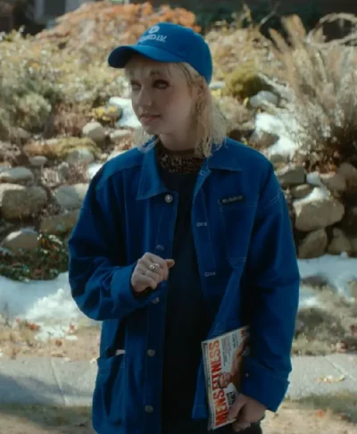 order now Off Campus S01 Jules Logan Blue Denim Jacket for sale