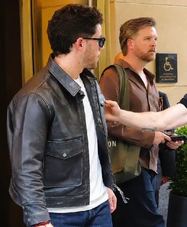 order now Power Ballad Press Junket Nick Jonas Jacket