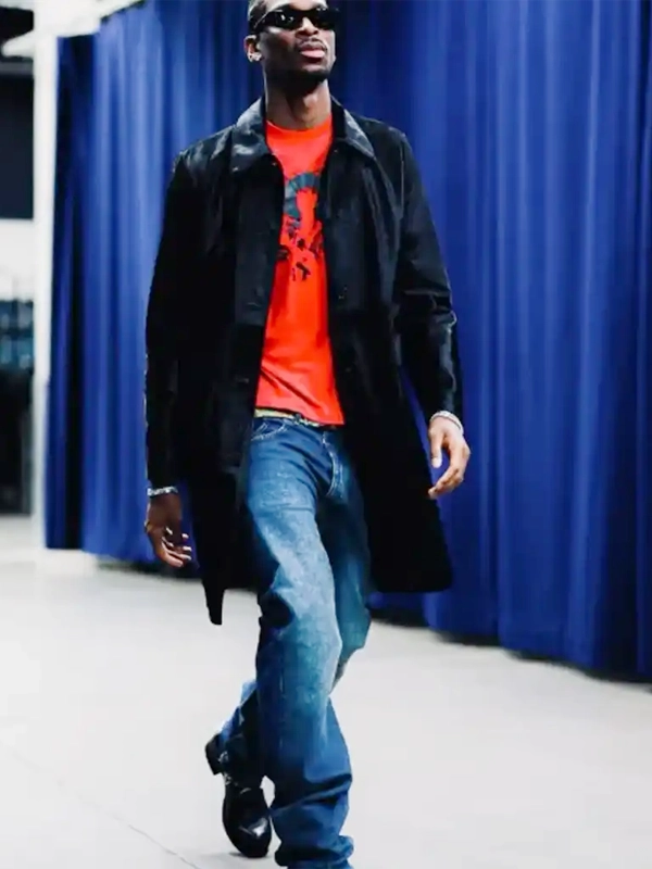 order now Shai San Antonio Spurs vs Oklahoma City Thunder Coat