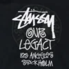 order now Stussy x OL Buana Black Hoodie
