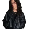 order now The Actor Awards Odessa A’zion Black Leather Jacket