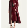 order now The Today Show 2026 Jennifer Lopez Leather Snake Embossed Coat