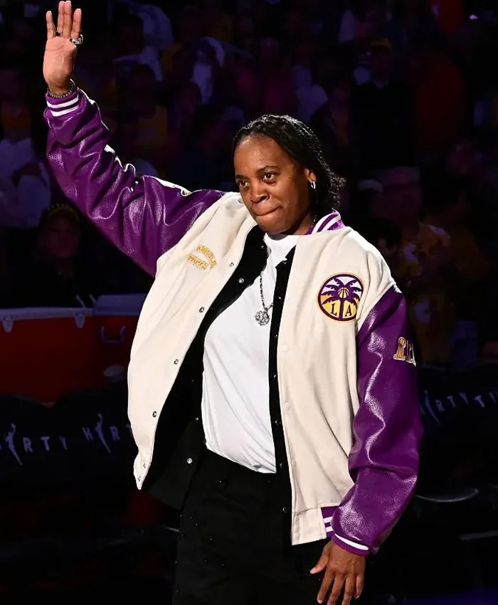 order now WNBA 30 years LA Sparks Varsity Jacket