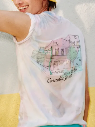 order now We Bless The Rains On Cornelia Street Tie Dye Tee