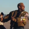 shop Chris Brown IT DEPENDS OBVIOUS Bomber Jacket