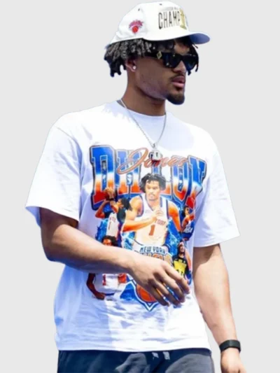shop Dillon Jones NY Knicks Parade T-Shirt