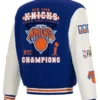 shop New York Knicks varsity jacket