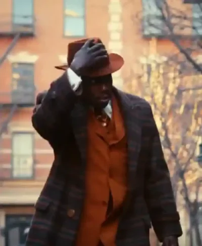 shop Spider Noir S01 Robbie Robertson Plaid Coat for sale