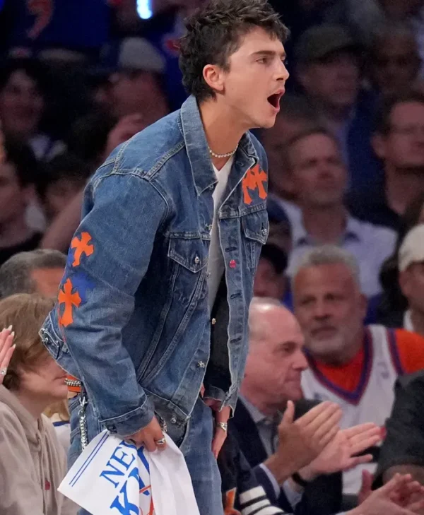 shop now 2026 Finals Timothee Chalamet Denim Jacket