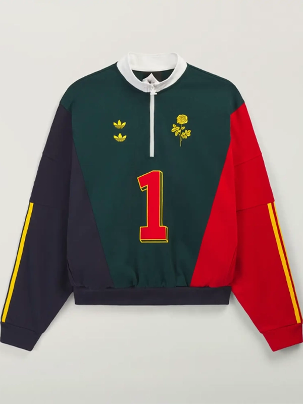 shop now Adidas x Willy Chavarria Watsonville Quarter Zip Sweatshirt