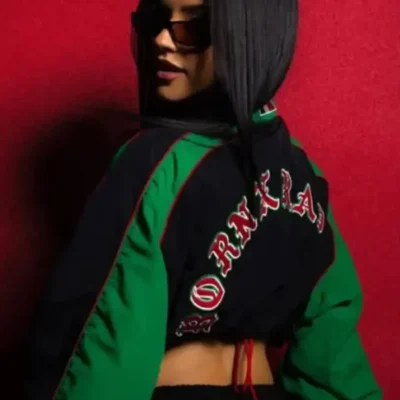 shop now Becky G Godspeed New York Cropped Jacket