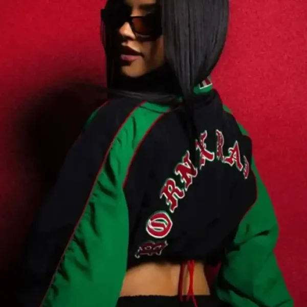 shop now Becky G Godspeed New York Cropped Jacket