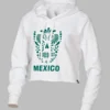 shop now FIFA World Cup 2026 Mexico Crop Hoodie