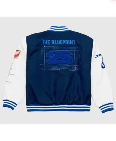 shop now JAŸ-Z30 Blueprint x Yankees Varsity Jacket