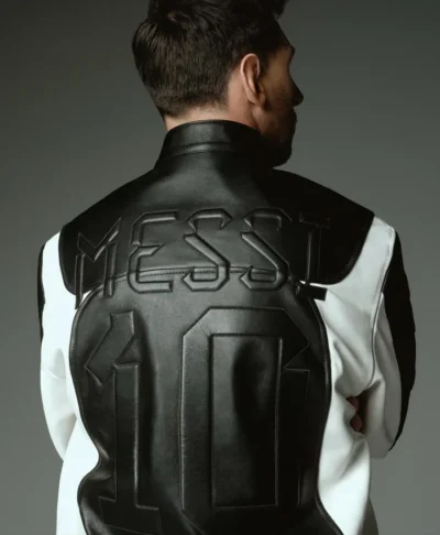 shop now Kith x Messi x Adidas Football Leather Jacket