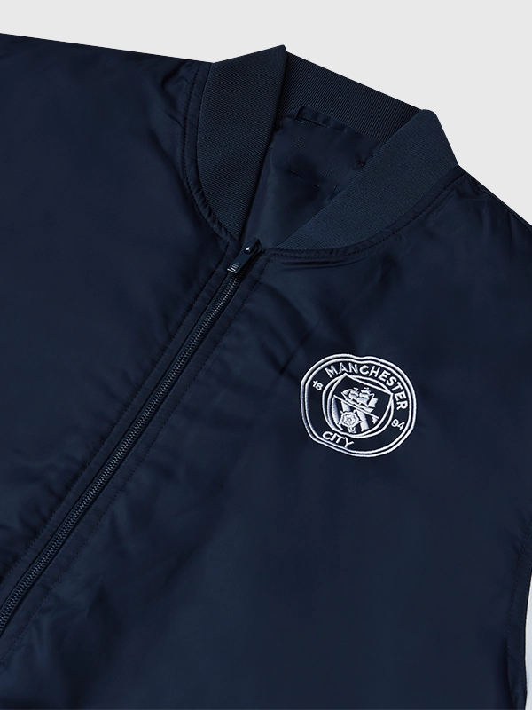 shop now Manchester City Varsity Bomber Jacket