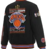 shop now NY Knicks JH Design Black 2026 Champions Wool Jacket