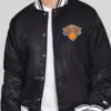 shop now New York Knicks Starter Triangle Varsity Jacket