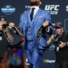 2026 Conor McGregor UFC 329 Face Off Blue Tuxedo
