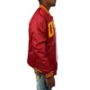 2026 USC Trojans Varsity Red Satin Jacket