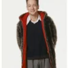 3rd Rock From The Sun French Stewart Fur Reversible Coat