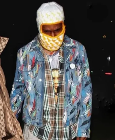 A$AP Rocky Dior Homme SS15 Scribbled Artwork Jacket
