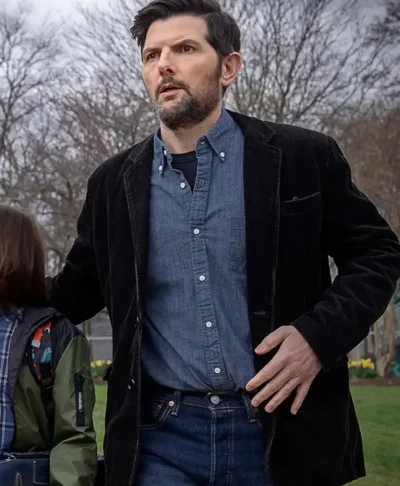 Adam Scott The Whisper Man 2026 Blazer