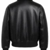 Adidas Essentials Leather Bomber Jacket