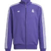 Adidas Real Madrid Terrace Icon Purple Track Jacket
