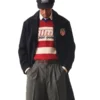 Aimé Leon Dore US Soccer Black Coat