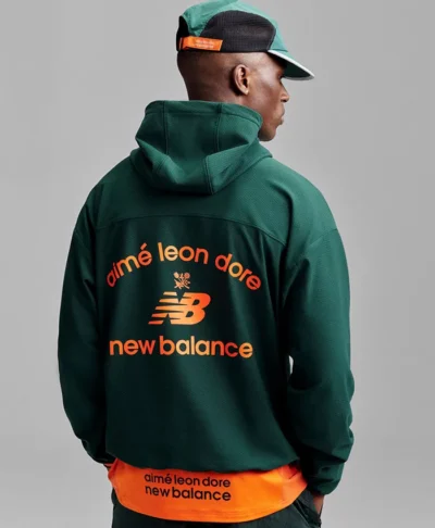 Aimé Leon Dore x New Balance SS26 Green Jacket