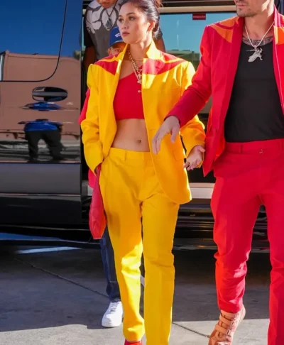 Alessa Holloway Yellow Suit