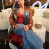Alicia Keys Leather Coat American Idol S24