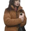 Alison Thornton Fire Country S03 Brown Corduroy Jacket