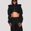 Allisha Gray WNBA All-Star Weekend Black Jacket