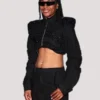 Allisha Gray WNBA All-Star Weekend Black Jacket
