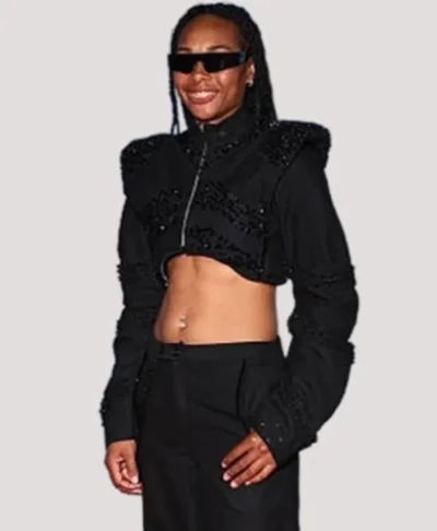 Allisha Gray WNBA All-Star Weekend Black Jacket